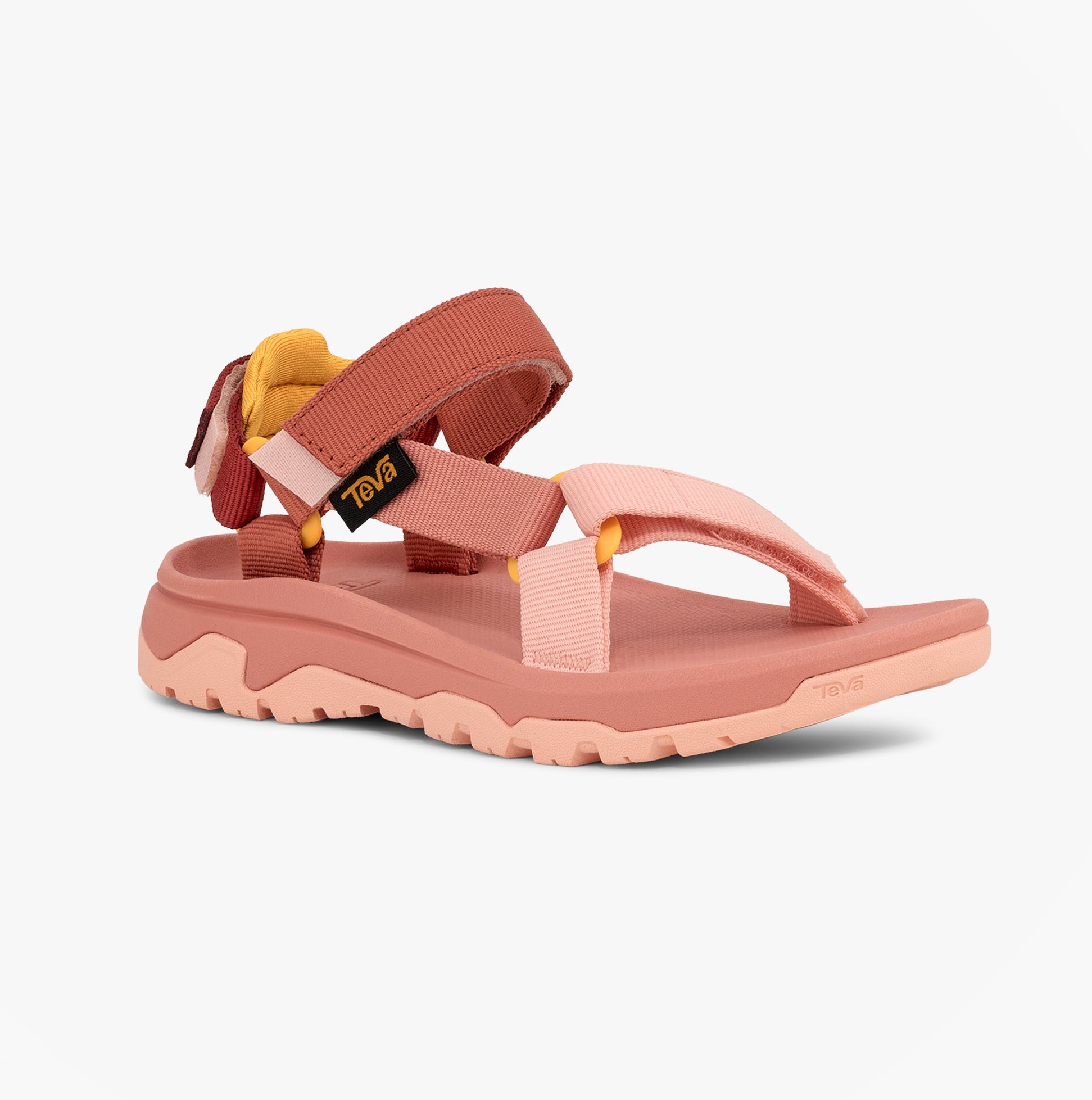 Teva HURRICANE XLT JR Girls Cross Strap Sandals Tawny Orange Multi