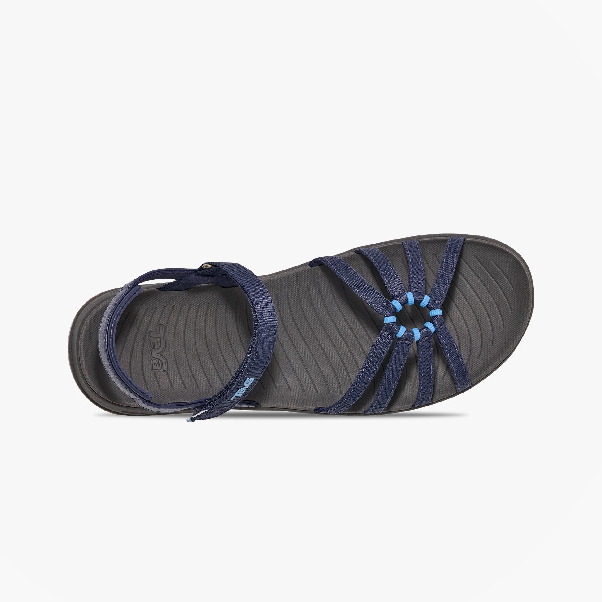 Teva TIRRATRAVELER Womens Cross Strap Sandals Crown Blue