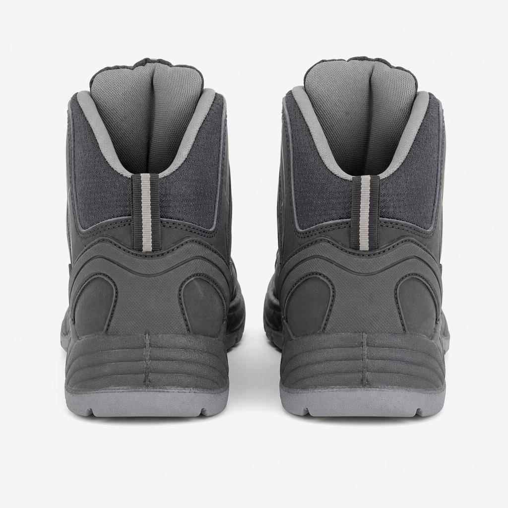 Grafters MONTY Mens Safety Boots All Black