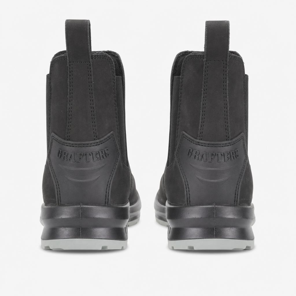 Grafters TOBY Mens Safety Boots Black