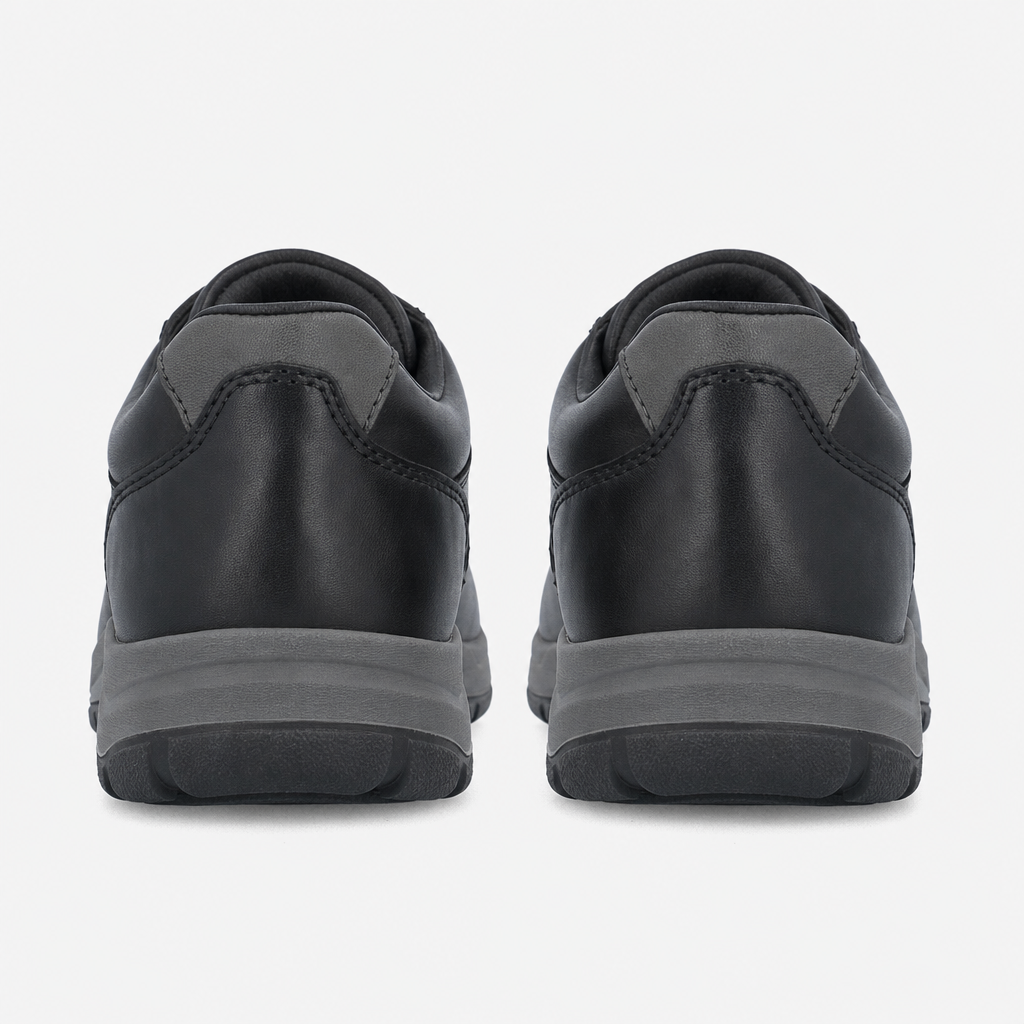 Rieker 03607 Mens Lace-Up Shoes Black/Smoke