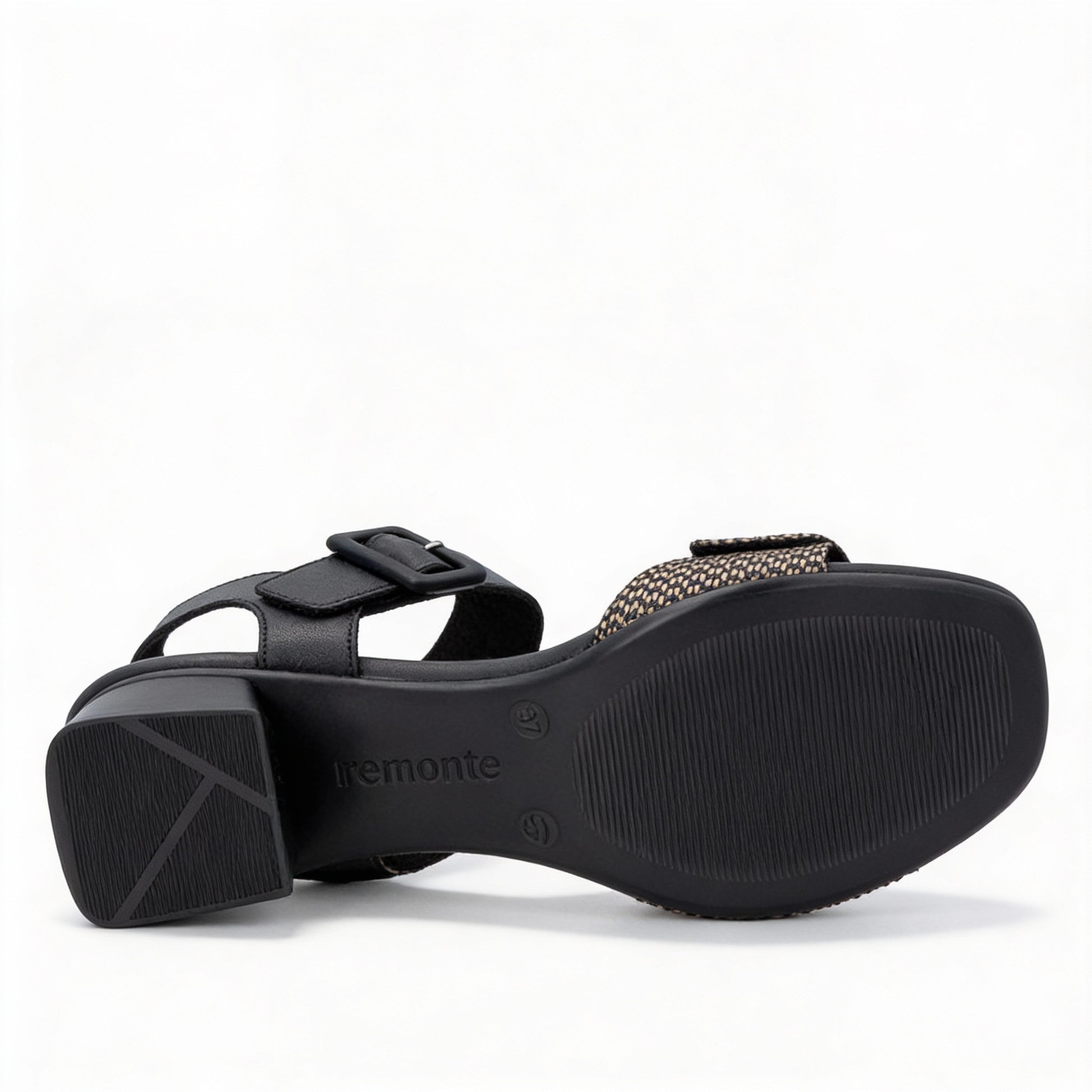 Remonte D1K51 Womens Ankle Strap Sandals Black