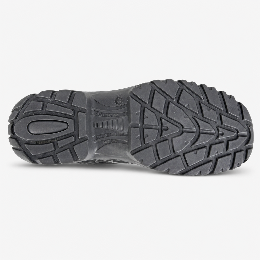 Grafters MONTY Mens Safety Boots All Black