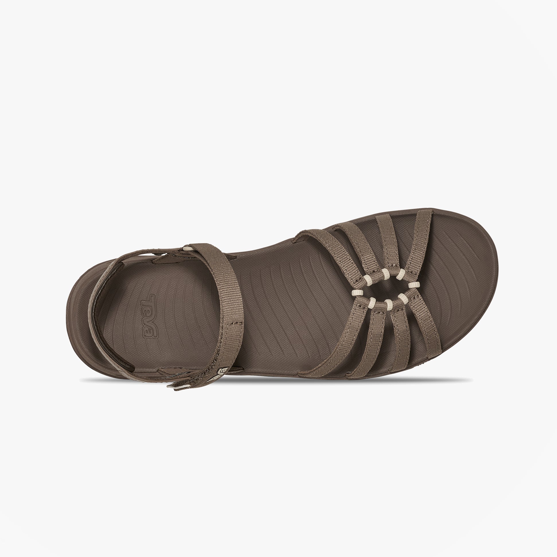 Teva TIRRATRAVELER Womens Cross Strap Sandals Caribou