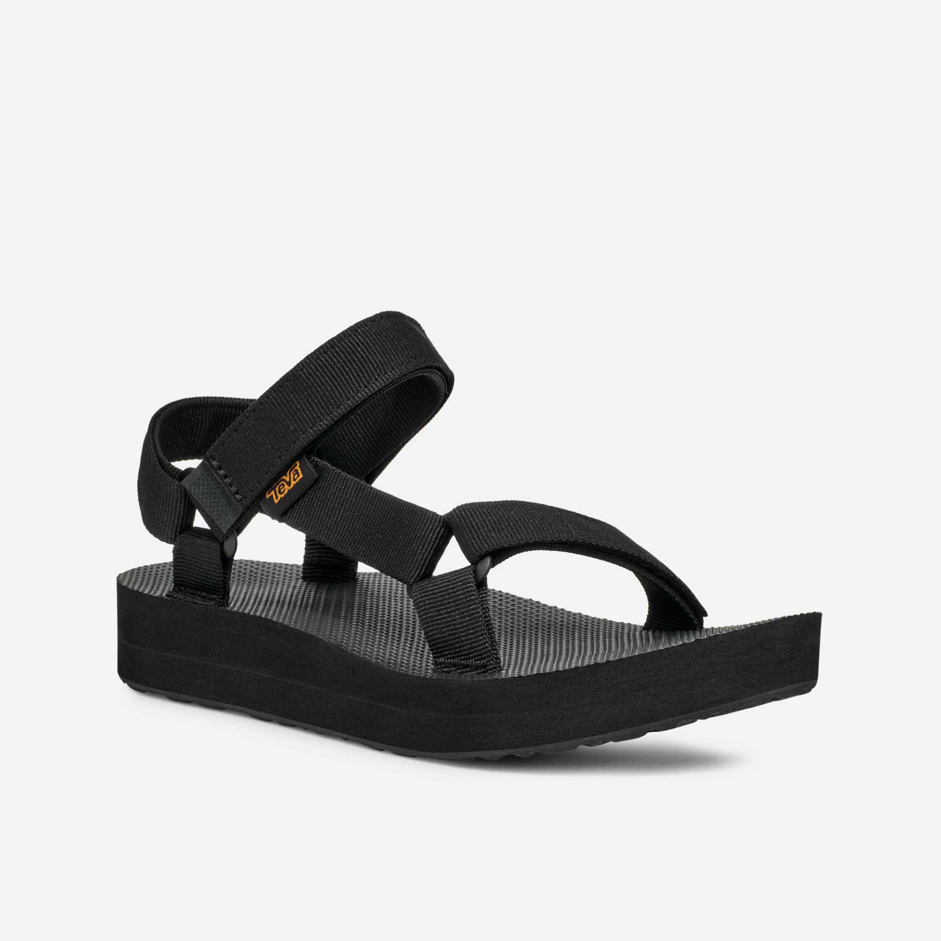 Teva MIDFORM UNIVERSAL Womens Platform  Sandals Black