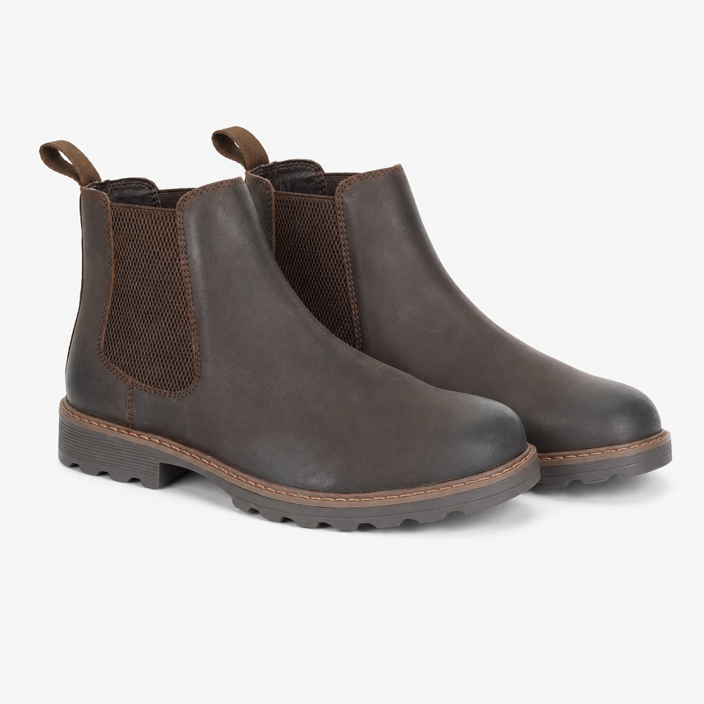 Roamers MICKEY Mens Dealer Boots Brown