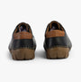 Josef Seibel FELICIA 02 Womens Shoes Ocean-Combi back view showing comfort leather shoes with lace-up detail.