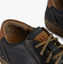 Josef Seibel FELICIA 02 Womens Shoes Ocean-Combi detail view showing leather upper and lace-up closure.