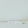 Kizik BROOKLYN Womens Trainers Bright White side view on a light background, showcasing lace-up design and low top style.