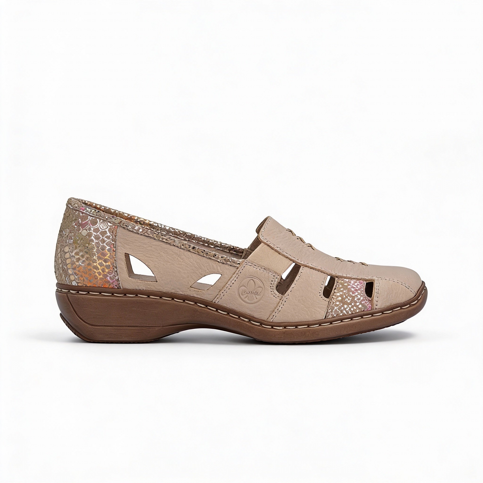 Rieker DORIS Womens Casual Beige