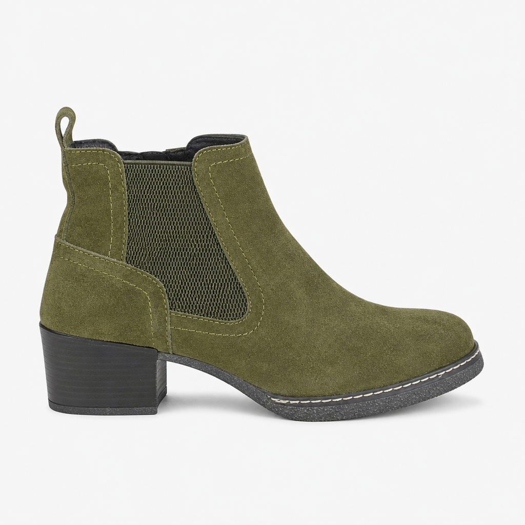 Cipriata ALESSINA Womens Ankle Boots Khaki