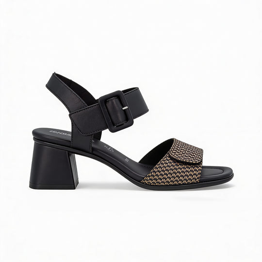 Remonte D1K51 Womens Ankle Strap Sandals Black