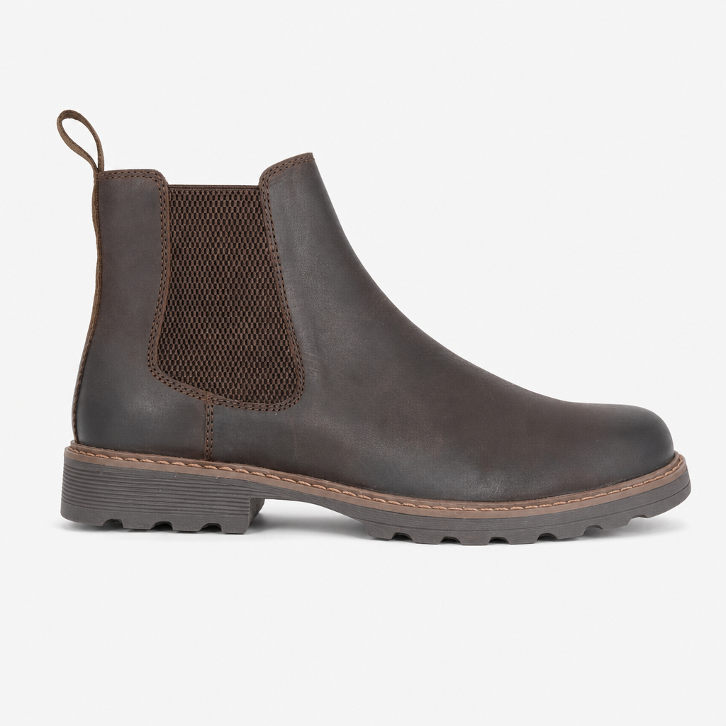 Roamers MICKEY Mens Dealer Boots Brown