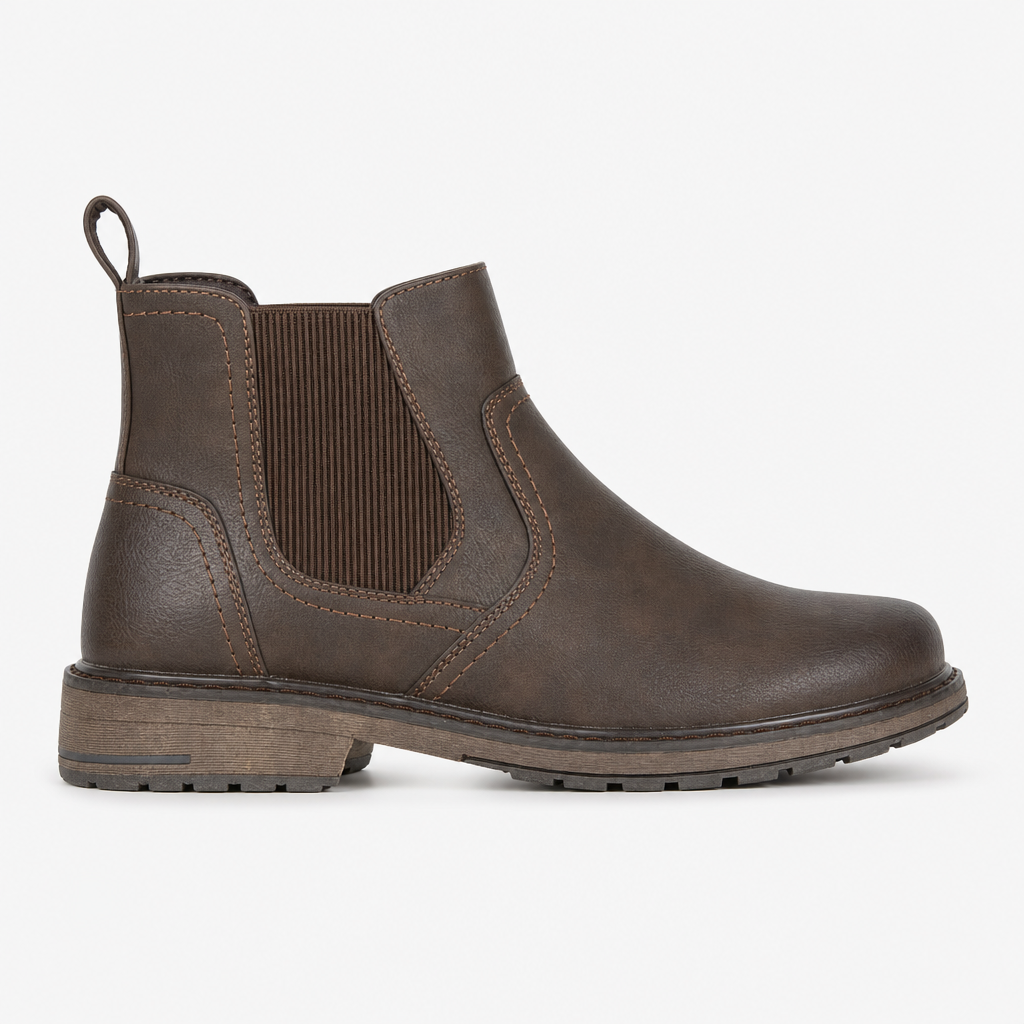R21 Original OSCAR Mens Ankle Boots Dark Brown