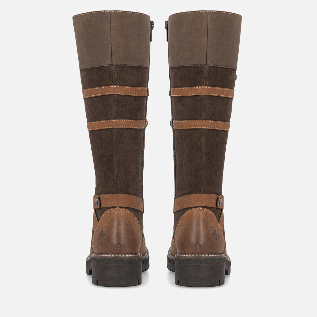 Rieker Y8101 Womens Mid-Calf Boots brown/havanna/brandy/tabak